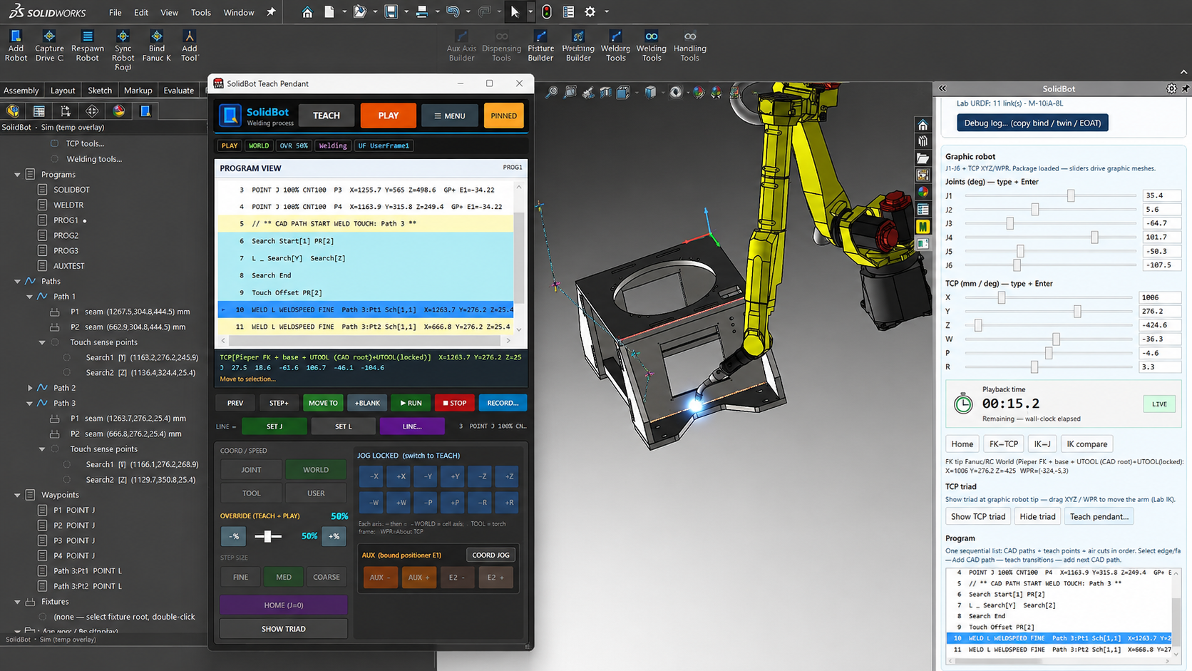 SolidBot — Robotic welding